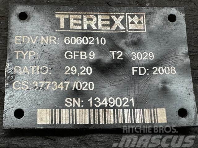 Terex 145 reduktor GFB 9 Šasija un piekare