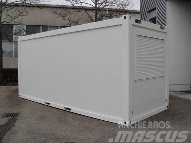  Bürocontainer 20ft mit Windfang Stromanschluss Hei Citi
