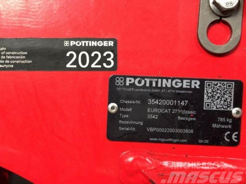 Pöttinger GEBR. EUROCAT 271 F CLASSIC Pļaujmašīnas