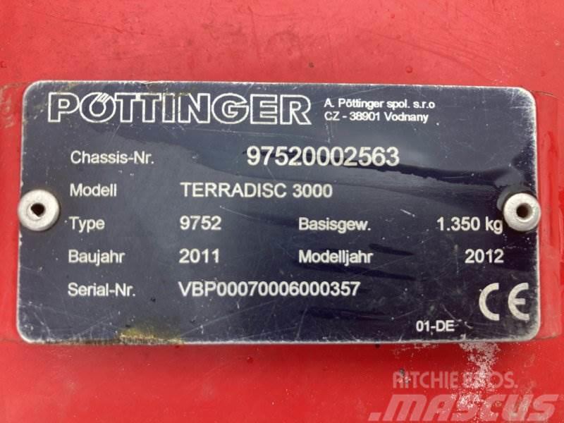 Pöttinger Terradisc 3000 Disku lobītāji/ecēšas