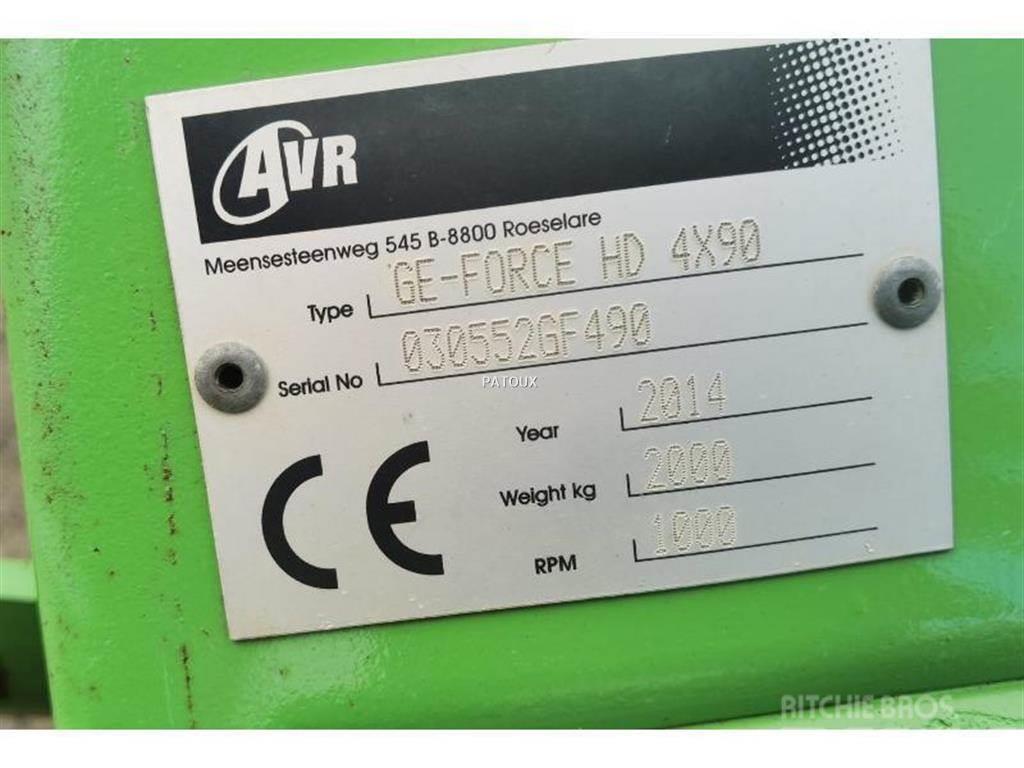 AVR GE FORCE 4X90 HD Augsnes frēzes