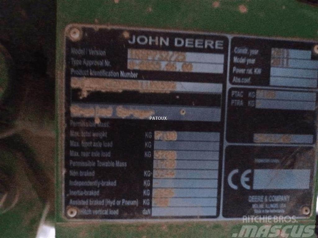 John Deere 732I Piekabināmie smidzinātāji(miglotāji)