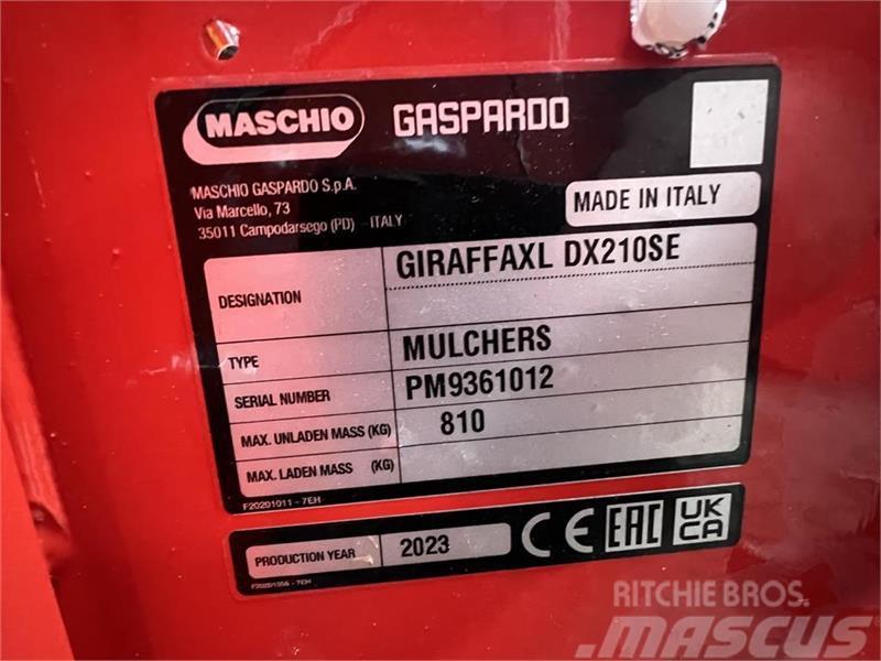 Maschio GIRAFFA 210 FABRIKSNY TIL OMGÅENDE LEVERING! Pļaujmašīnas