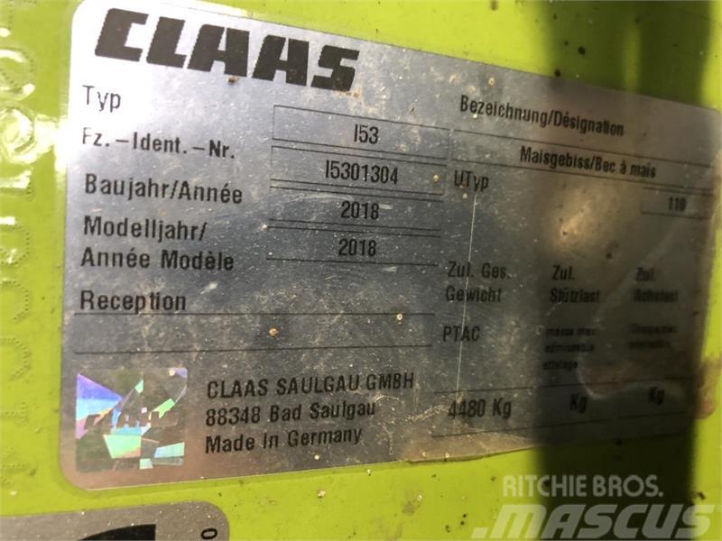 CLAAS ORBIS 900 Siena un lopbarības novākšanas mašīnu piederumi