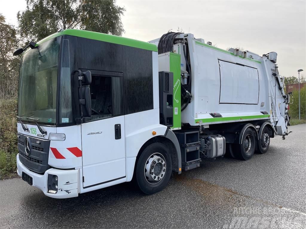 Mercedes-Benz Econic 2630 Euro6 Atkritumu izvešanas transports