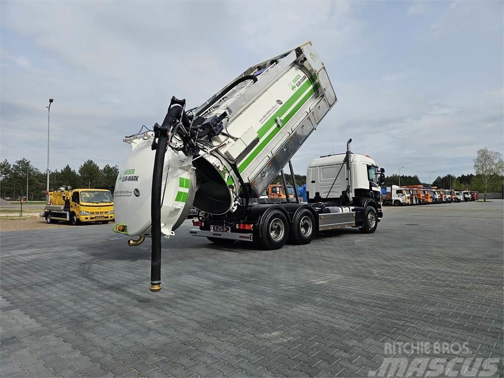 Scania WUKO KAISER EUR-MARK PKL 8.8 FOR COMBI DECK CLEANI Pilsētas atkritumvedēji