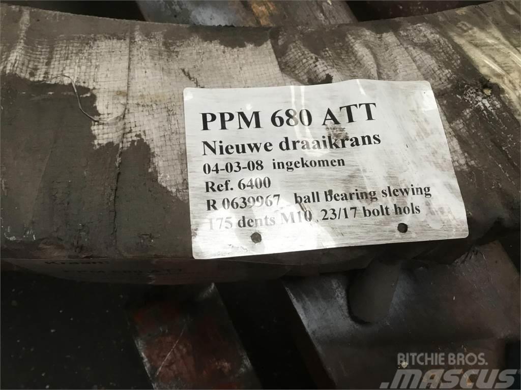 PPM 680 ATT slew ring Pacēlāju/krānu aprīkojums