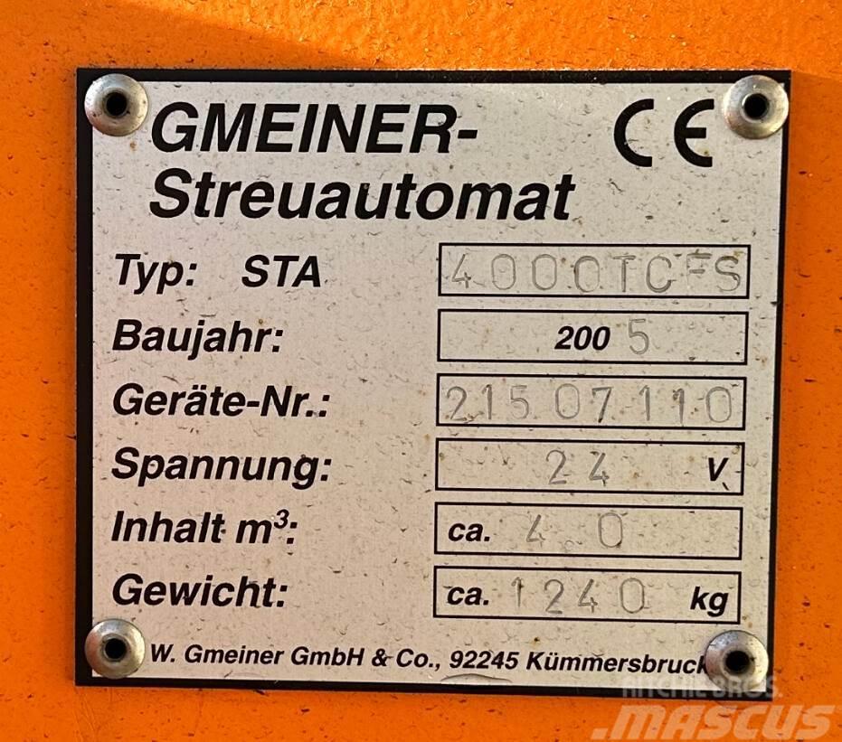 Unimog Salzstreuer Gmeiner 4000TCFS Smilšu un sāls kaisītāji