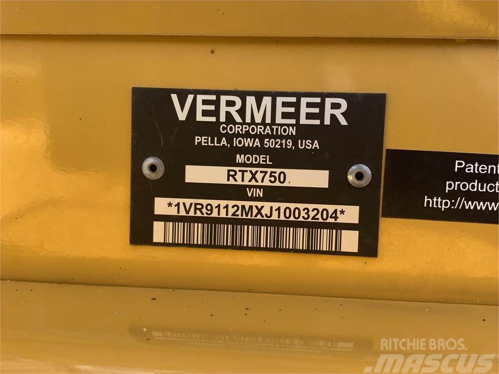 Vermeer RTX750 Tranšeju racēji