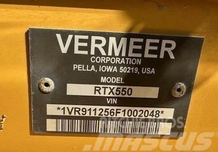 Vermeer RTX550 Tranšeju racēji