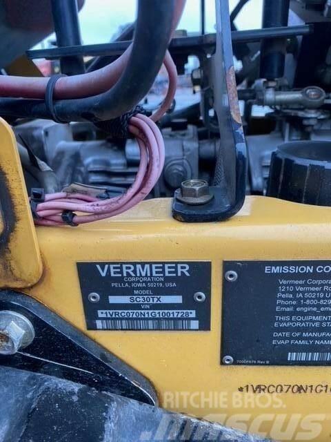 Vermeer SC30TX Koku stumbru frēze