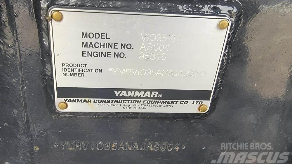 Yanmar VIO35 Kāpurķēžu ekskavatori