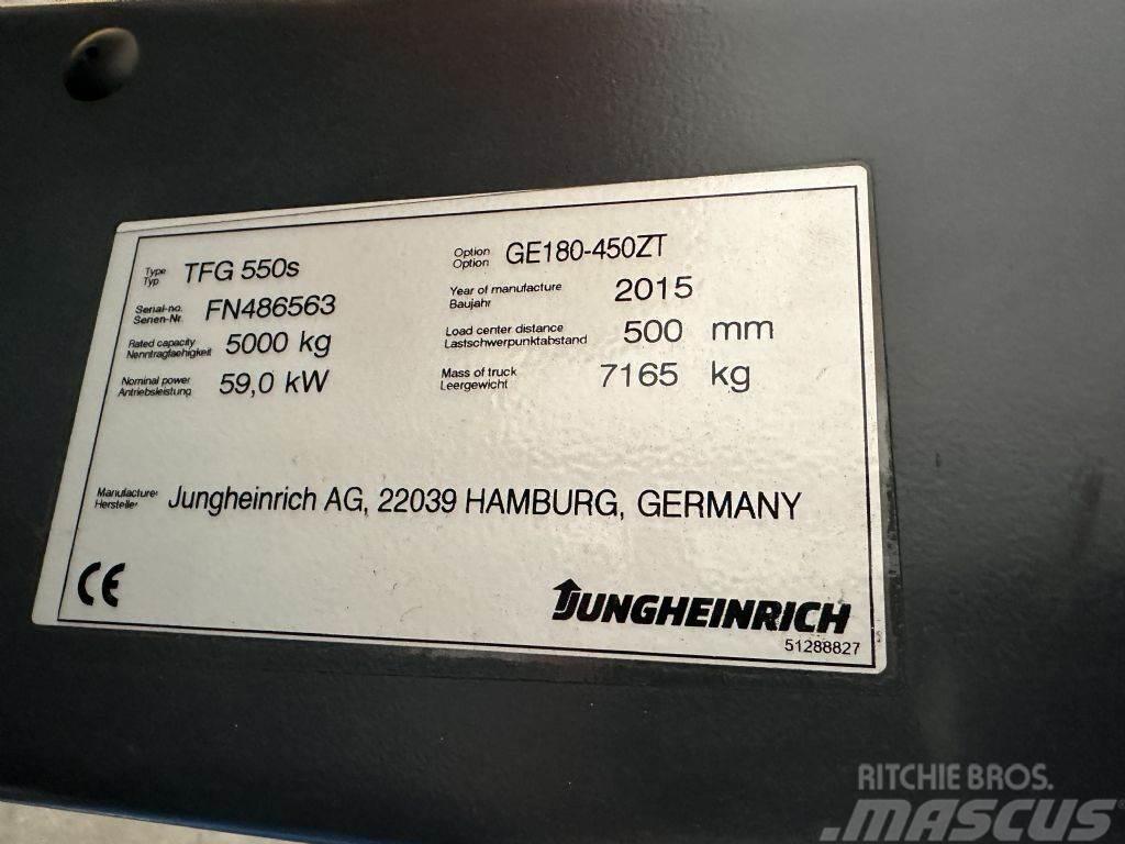 Jungheinrich TFG 550s - nur 1080 Stunden !!! LPG tehnika
