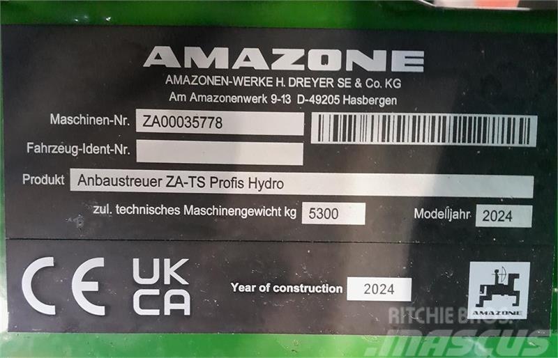Amazone ZA-TS 4200 Hydro Mēslojuma izkliedētājs