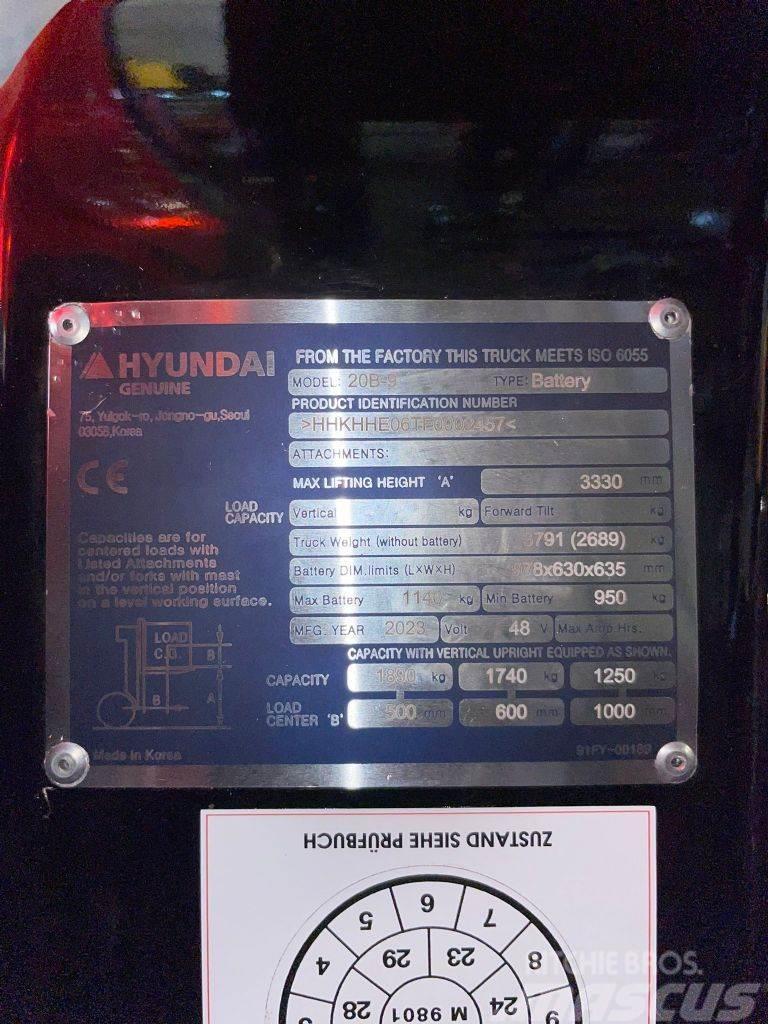 Hyundai 20B-9 Elektriskie iekrāvēji