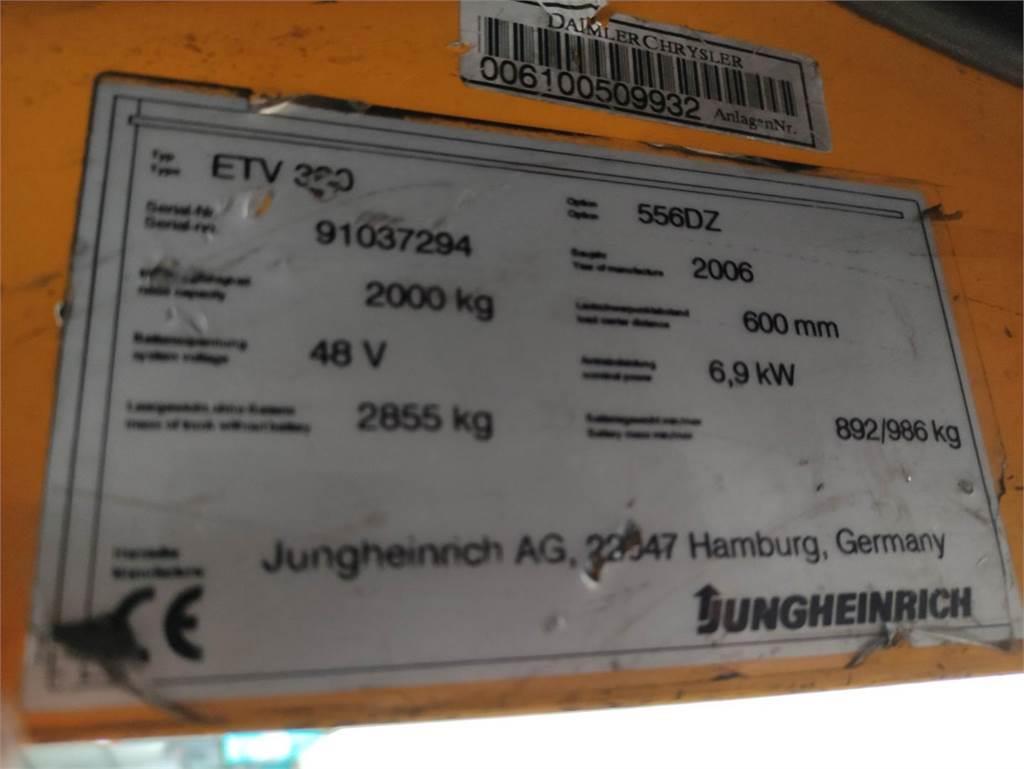 Jungheinrich ETV320 Lielaugstuma pārvadātājs