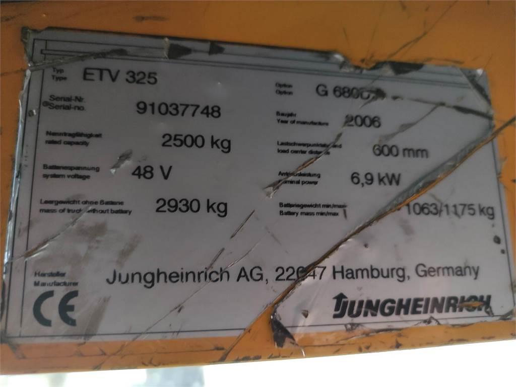 Jungheinrich ETV325 Lielaugstuma pārvadātājs